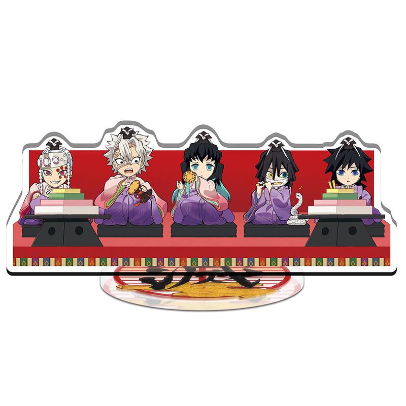 Anime Peripherals Fandom Sword Forging Village Chapter Acrylic Stand Toy Table Decoration Doll Pvc Male and Female