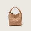 Woven Women's Bag with Niche Design, 2024 New Product, Basket-style Handbag, Mother-daughter Bag, Vintage Shoulder and Crossbody Bag