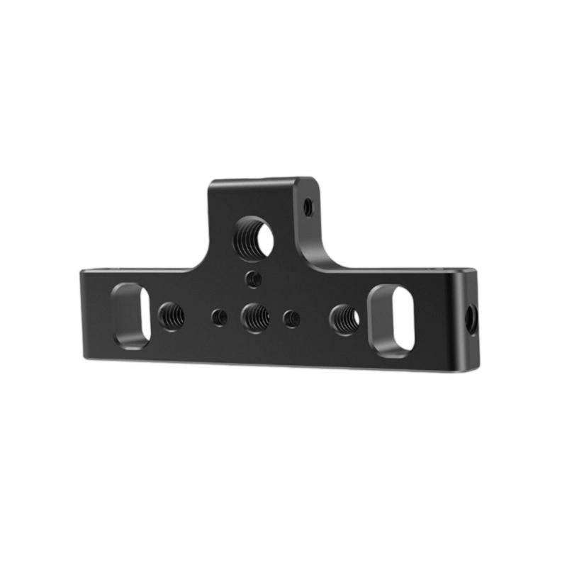 Aluminum Triple Mount Adapter 1/4 3/8 Thread for Action DSLR Camera Phone Tripod Extension Bracket Mount Replacement