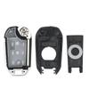Car Key For Peugeot 208 2008 301 308 508 5008 RCZ For Citroen C-Elysee C4-Cactus Headlight Middle Remote Key Shell Case