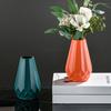 Flower Vase Geometric Design Flower Holder Smooth Surface Stylish Nordic Vase for Table Home Decoration