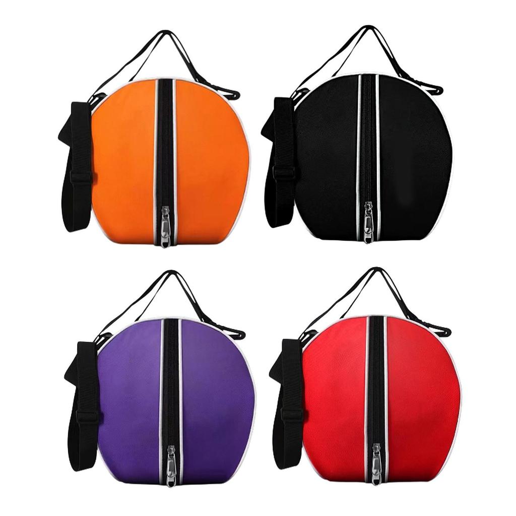Round Basketball Bag Single Ball Bag Waterproof Rucksack Sport Equipment Storage for Workout Exercise Football Sport Volleyball