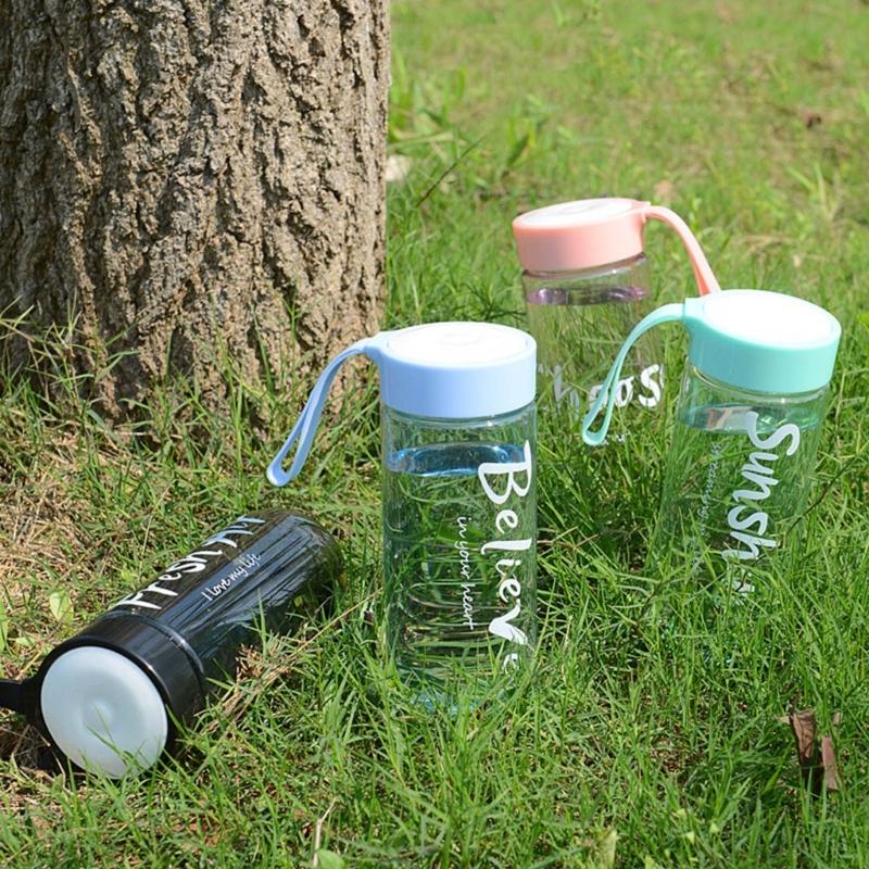 Leakproof Water Bottle Plastic Party Cup Drinking Sports Water Bottle Couple Mug for Fitness, Gym, Outdoor, Travel