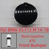 For BMW X5 F15 M 2014-2018 Specific Front & Rear Bumper Towing Hook Cover - Durable Hauling Shell Cap #51118060131 51128062757