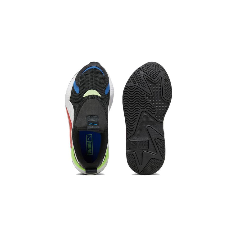 Puma Rs-X Comfortable Versatile Mid-Top Kids Casual Shoes Kids Sneakers Black Red 309676-10