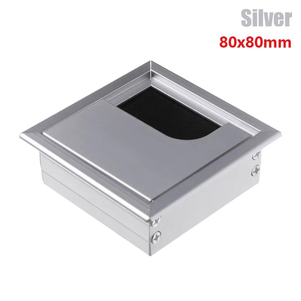 Tidy Practical Office Buckle Line Organizer Line Box Wire Hole Cover Computer Grommet Desk Table Cable Fastener