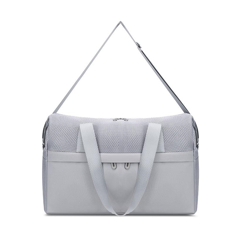 Simple and Lightweight Dry and Wet Separation Sports Gym Bag Short-distance Multi-pocket Zipper Style Zipper Type Trolley Travel Bag