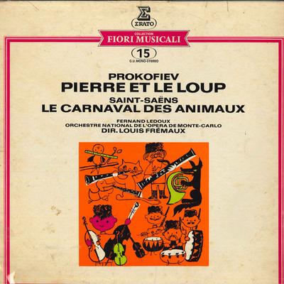 LP Record SERGEI PROKOFIEV, CAMILLE SAINT-SA? - Pierre Et Le Loup / Le Carnaval Des EFM8015 Erato France Classical Used