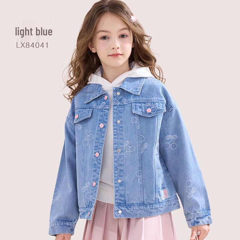 Disney Girls' Casual Denim Jacket