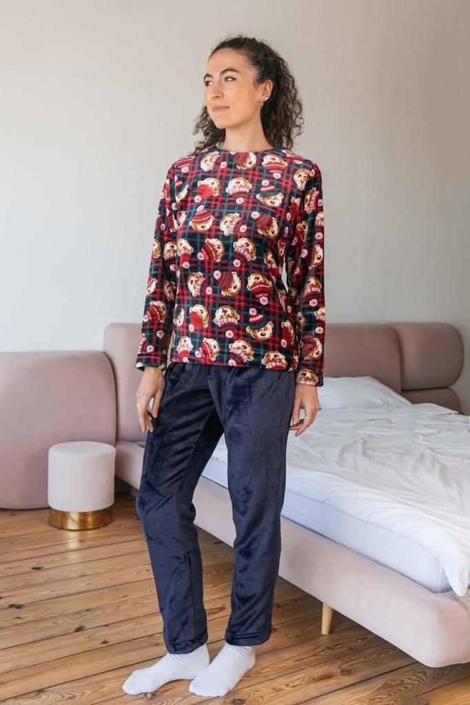 Piżama (damskie) Zima 8162-F HC