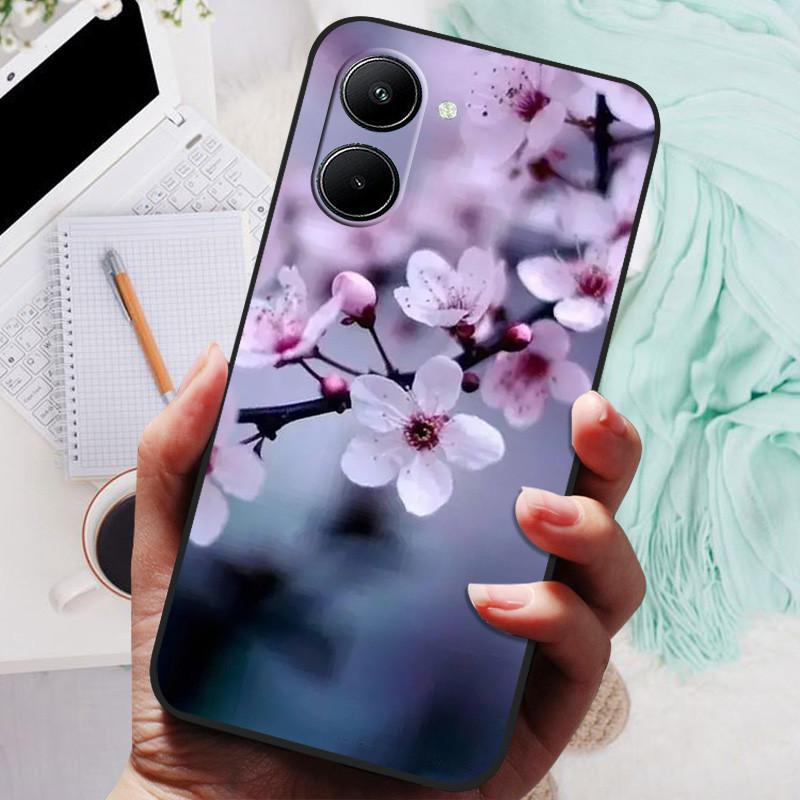 For Realme C33 Case C 33 6.5 Inch RMX3624 Luxury Animal Painted Phone Case Realme C33 Shockproof Cover Silicone Back Bumper