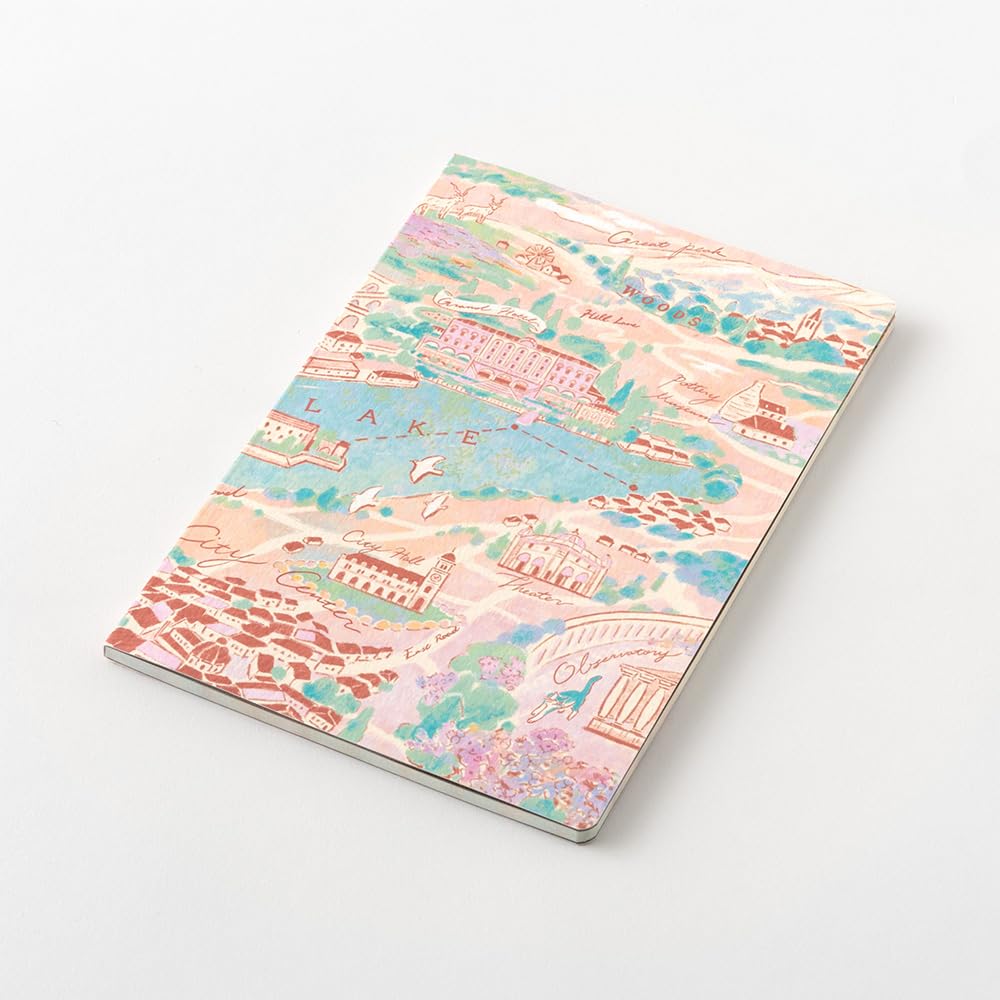 Midori Notebook Yurulog B6 Travel and Hotel Pattern 15366006