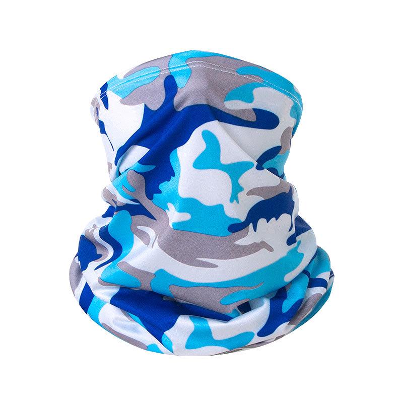 Summer Outdoor Cycling Milk Silk Face Mask: Sun Protection Neck Gaiter, Multifunctional Headscarf, Neck Warmer