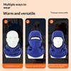 Winter Warm Headgear, Hat-Neck-Mask Integrated Outdoor Windproof Face Cover for Cycling & Ski Sports