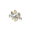 Sterling Silver Garnet Ring: Handmade Twisted Wire Design