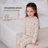Babylove Girls' Soft Cotton Floral Pajama Set