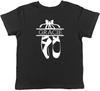 Personalised Ballerina Kids T-Shirt Hanging Ballet Shoes Ballet Lover Boys Girls