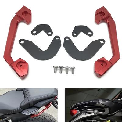 CB650R CBR650R CNC Motorcycle For HONDA CB CBR 650R - Aluminum Rear Grab Bars Seat Pillion Passenger Rail Handle Armrest