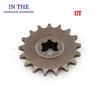 Motorcycle T8F engine sprocket 11T 13T 17T 20T gear motor sprocket for pit mud mini bicycle lightweight motorcycle parts