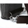 Men Canvas Chest Bag Large Capacity Crossbody Bags Retro Shoulder Bag Casual Student Messenger Bag