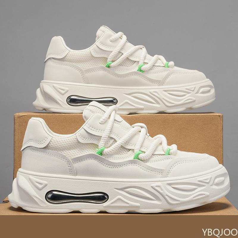 2025 Men's designer Shoes Summer breathable new mesh Sneakers Casual trendy bread board shoes Anti slip thick soled Sneakers