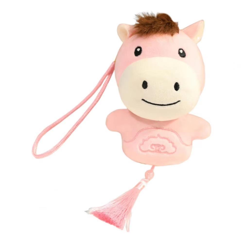 

Кавайная мягкая игрушка лошадь плюшевая кукла мягкая плюшевая кукла лошадь подвеска праздничный декор розовый