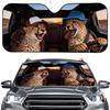 Creative Summer Aluminum Foil Car Windshield Sunshade