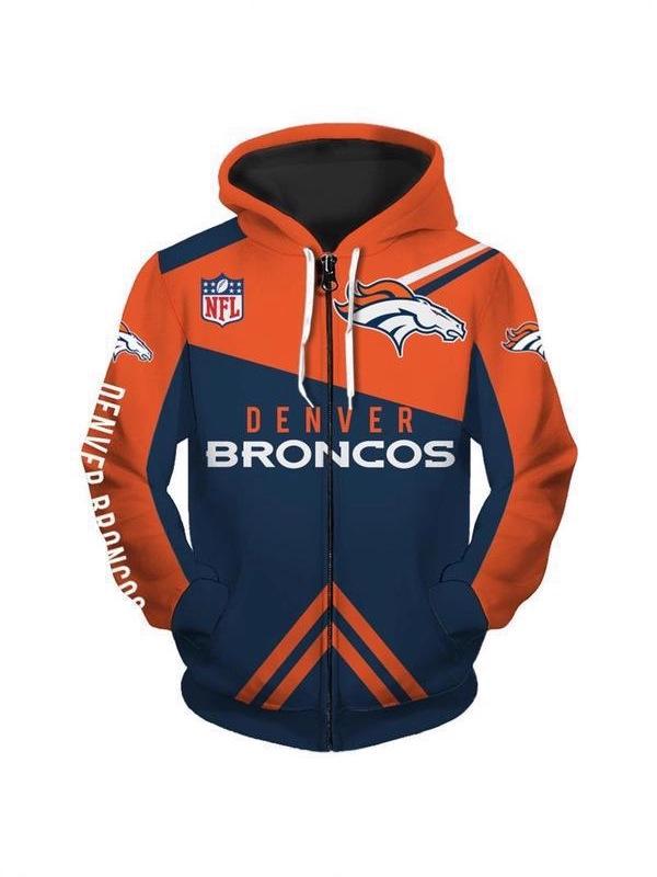 Chaqueta con capucha de otoño multicolor para hombre temática de la NFL