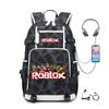 Cartoon Game Merchandise With Usb Hiking Bag College Students Outdoor Travel Large Capacity Backpack Bag