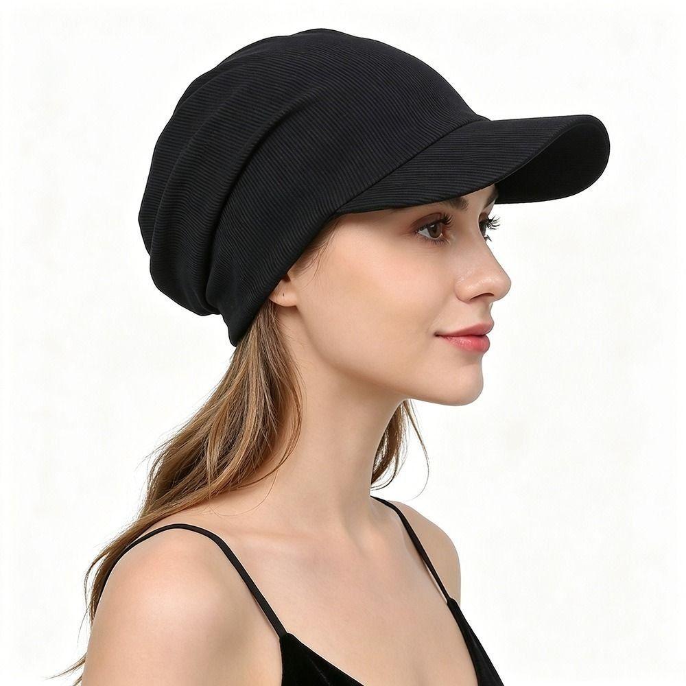 Lightweight Slouchy Visor Hat Breathable Brimmed Sun Hat Fashion Sun Protection Hat For Women