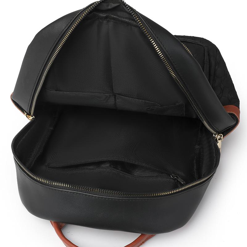 Vintage Backpack Large Capacity Multi-Function Shoulder Bag Women's Soft Leather Backpack