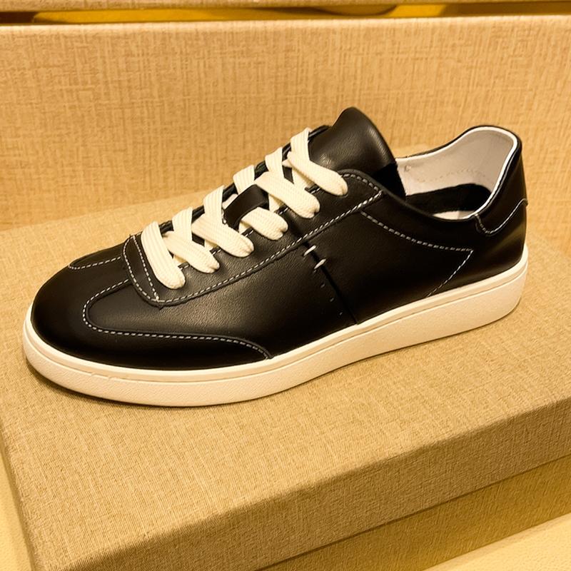 Fashion Genuine Leather Casual Shoes British Stylish Sneakers Classic Mens Skateboard Footwear New Trendy Male Tenis Masculino Trainers