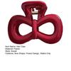 Women Hair Clip Flower Bow Shape Strong Grip Back Head Hair Claw French Retro Style Hair Accessories