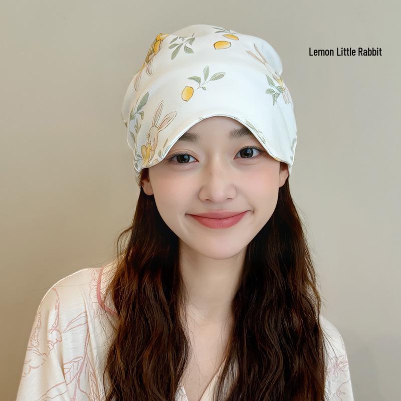 Хлопковая ночная шапочка в скандинавском стиле для беременных и кормящих женщин