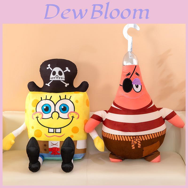 Spongebob Squarepant Patrick Star Plush Toy With Pirate Style Design For Kids Gift And Collectible