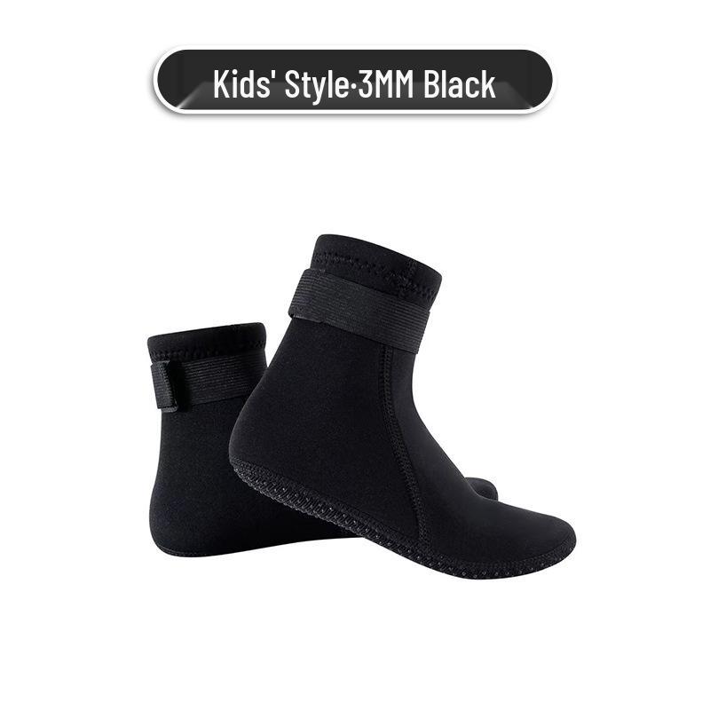 Kinder Neopren Wasserdicht Rutschfest Warm Schwimmsocken mit Knöchelschutz