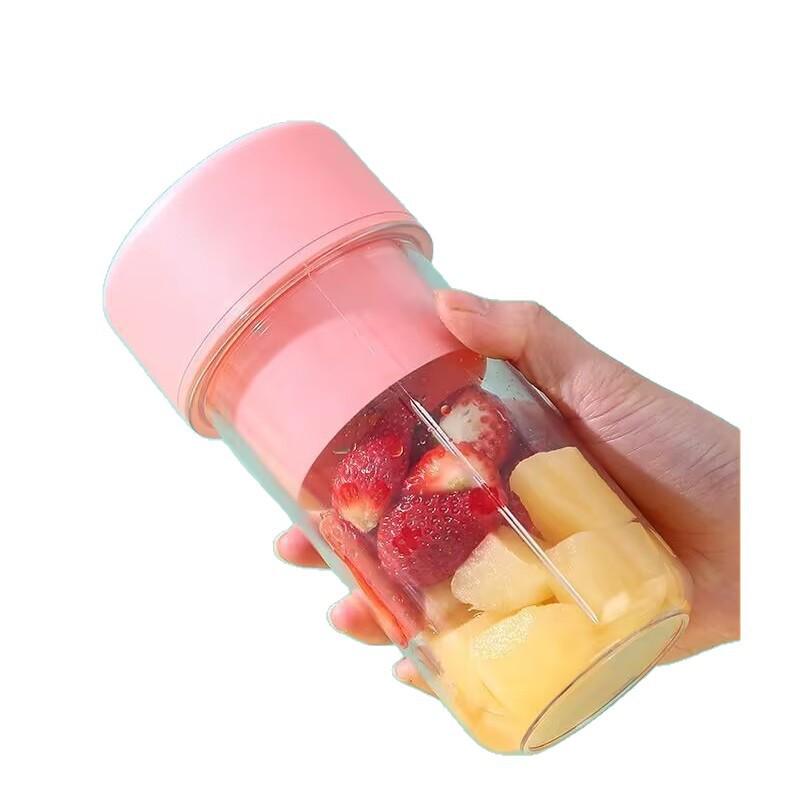 USB Rechargeable Portable Juicer Cup with Six-Leaf Blade for Travel & Outdoor Use