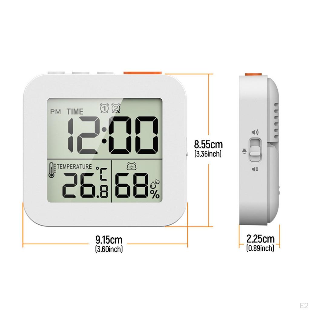 Clocks Kitchen Timer Thermometer Hygrometer Wall Clock for Teacher