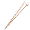 1 Pair Marimba Mallets Portable Maple Handle Wool Ball Sticks Percussion Playing AccessoriesWhite Ball