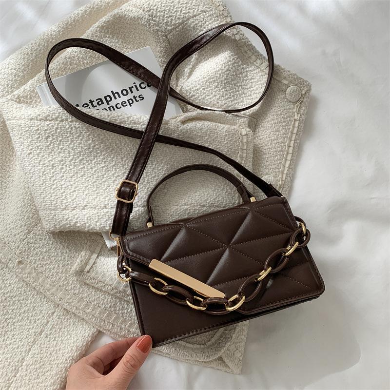 

Сумка на ланцюжку Інтернет-знаменитостей Нова модна лінія 2024 р. Портативна жіноча сумка через плече в іноземному стилі, маленька квадратна сумка