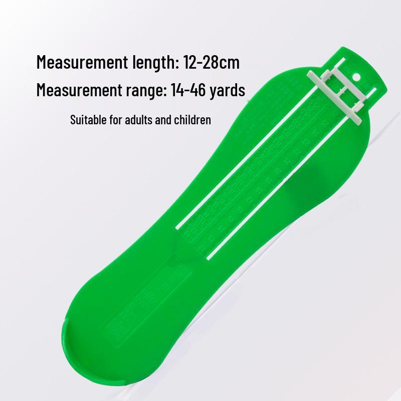 Universal Foot Measuring Ruler for Children and Adults - Perfect for Measuring Shoe Size and Fit At Home