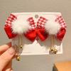 Tassels Japanese Kimono Headwear Bow New Year Bow Hairpin Chinese Tassel Fan Hairpin  Decorations