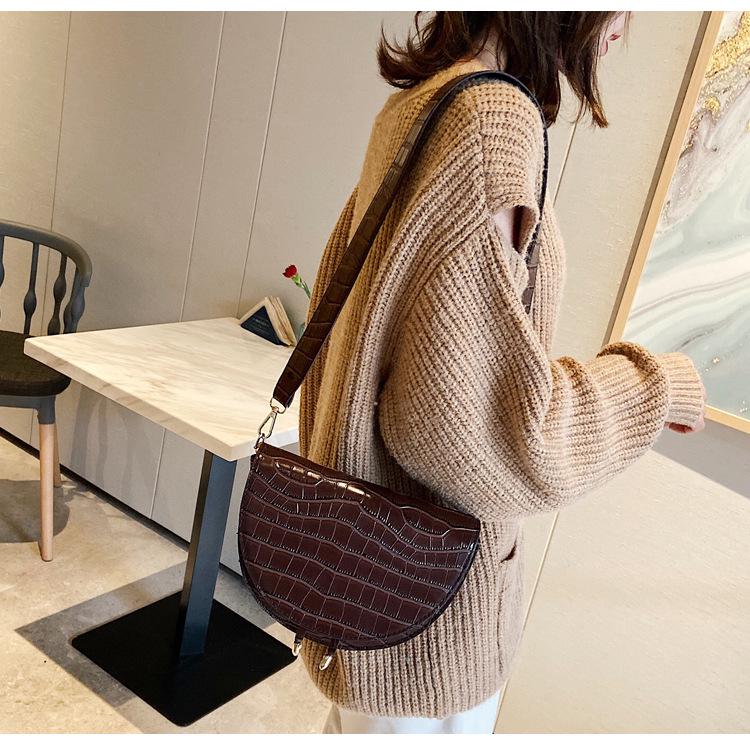 SCIONE Retro kleine neue weibliche Tasche High-End-Schultertasche Mode Diagonaltasche