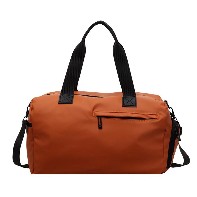 Gym bag with wet and dry separation, luggage bag with independent shoe compartment, yoga bag, short-trip travel storage bag