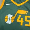 Nike Earned Edition NBA Basketball Jersey Sport Fan Version Limited Edition - Donovan Mitchell Jazz #45 Men Tops Green CD7015-323