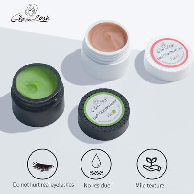 12g Eyelash Glue Remover Fruit Flavour Remover Cream for Eyelash Extensions Fragrancy Smell Remover Makeup Tools