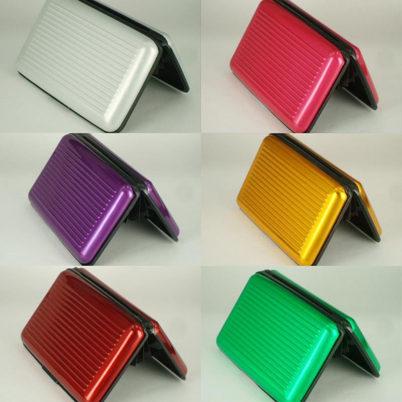 Card  Bag Box 8 Colors Scanning 1pc New Storage Multicolor Business Credit Protect Holder Anti-RFID Waterproof Card Fashion ID Card Creative  Handmade