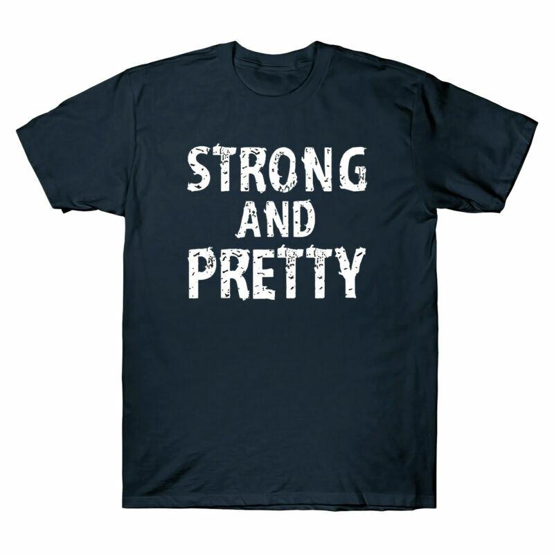 And Strongunisex Gift Unisexs Workout Pretty Vintage Retro Gym Strong Funny Tshirt