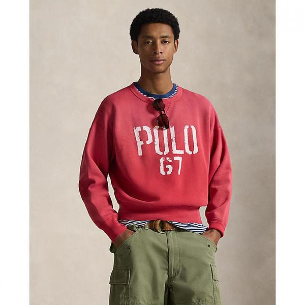 Polo Ralph Lauren Men S Vintage Fit Fleece Graphic SweatShirt Mnpokni16825162600 L