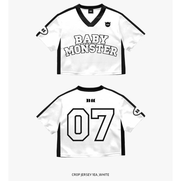 Укороченная майка BABYMONSTER DRIP White 8309₽